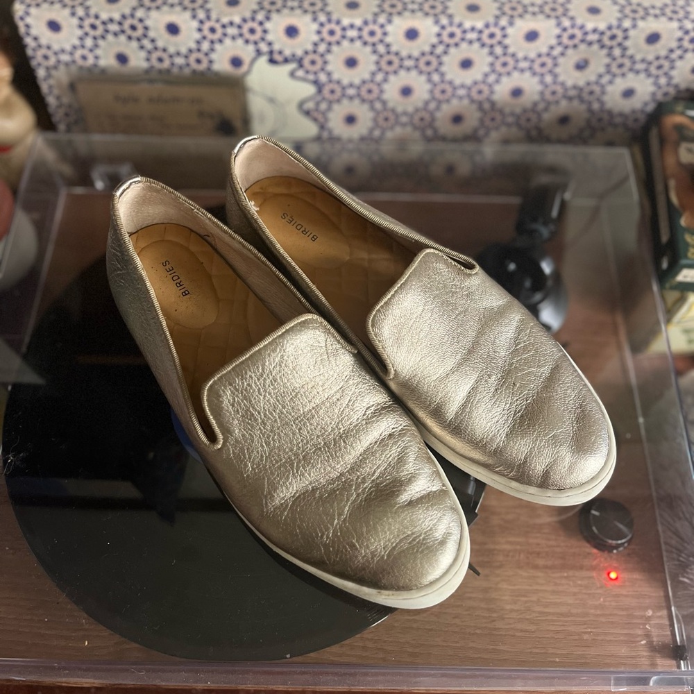 Birdies Swift Slip On Sneakers 7.5 Gold